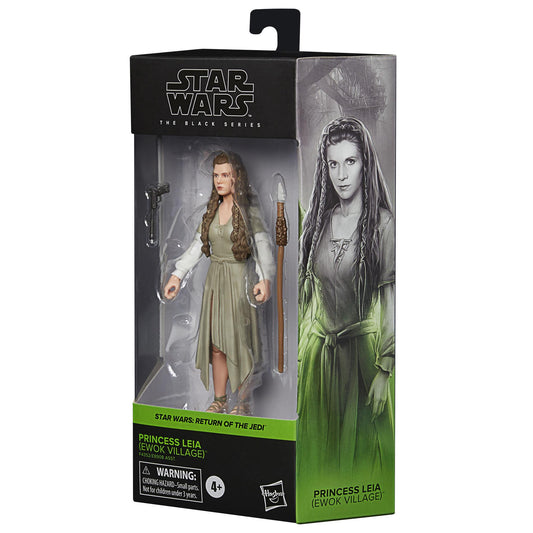 Star Wars Black Series 6 Inch Action Figure Wave 33 - Princess Leia (Ewok Village)