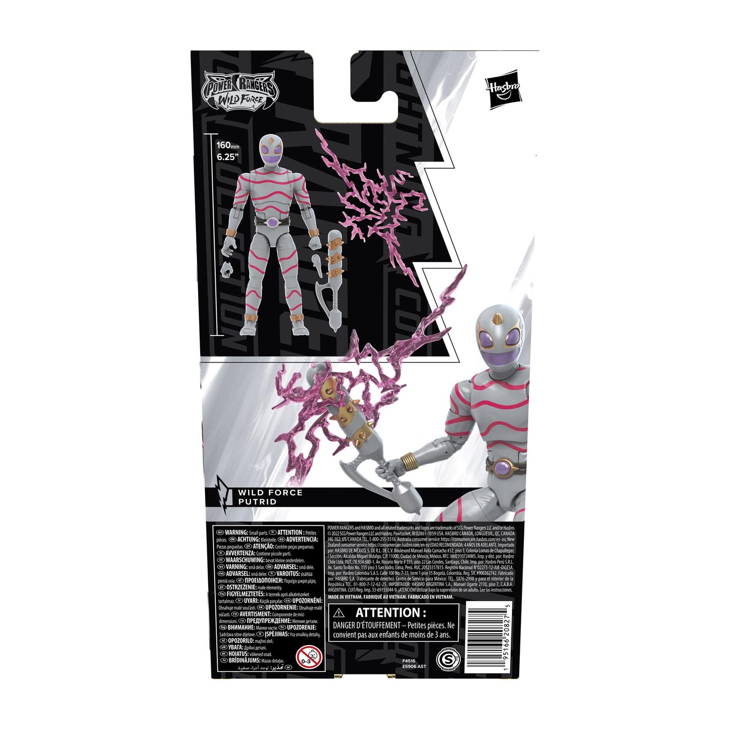 Power Rangers Lightning Collection Action Figure Wave 13 - Wild Force Putrid