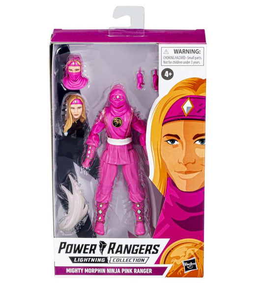 Power Rangers Lightning Collection 6-Inch Action Figure - Pink Ninja Ranger Kat