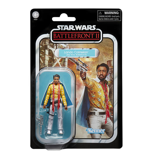 Star Wars The Vintage Collection Gaming Greats Exclusive Action Figure - Lando Calrissian (Battlefront II) (Possibly Non-Mint)