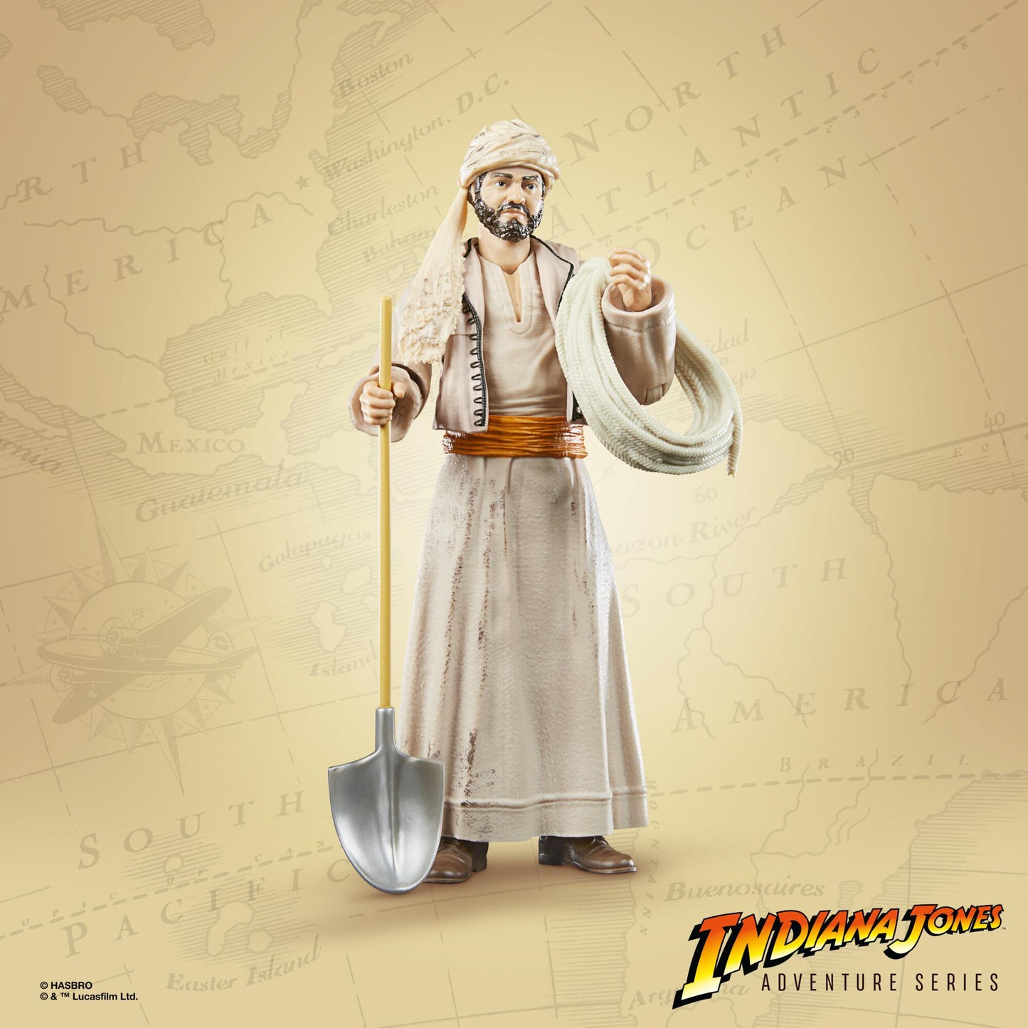 Indiana Jones 6 Inch Action Figure Wave 1 - Sallah (Dig Disguise)