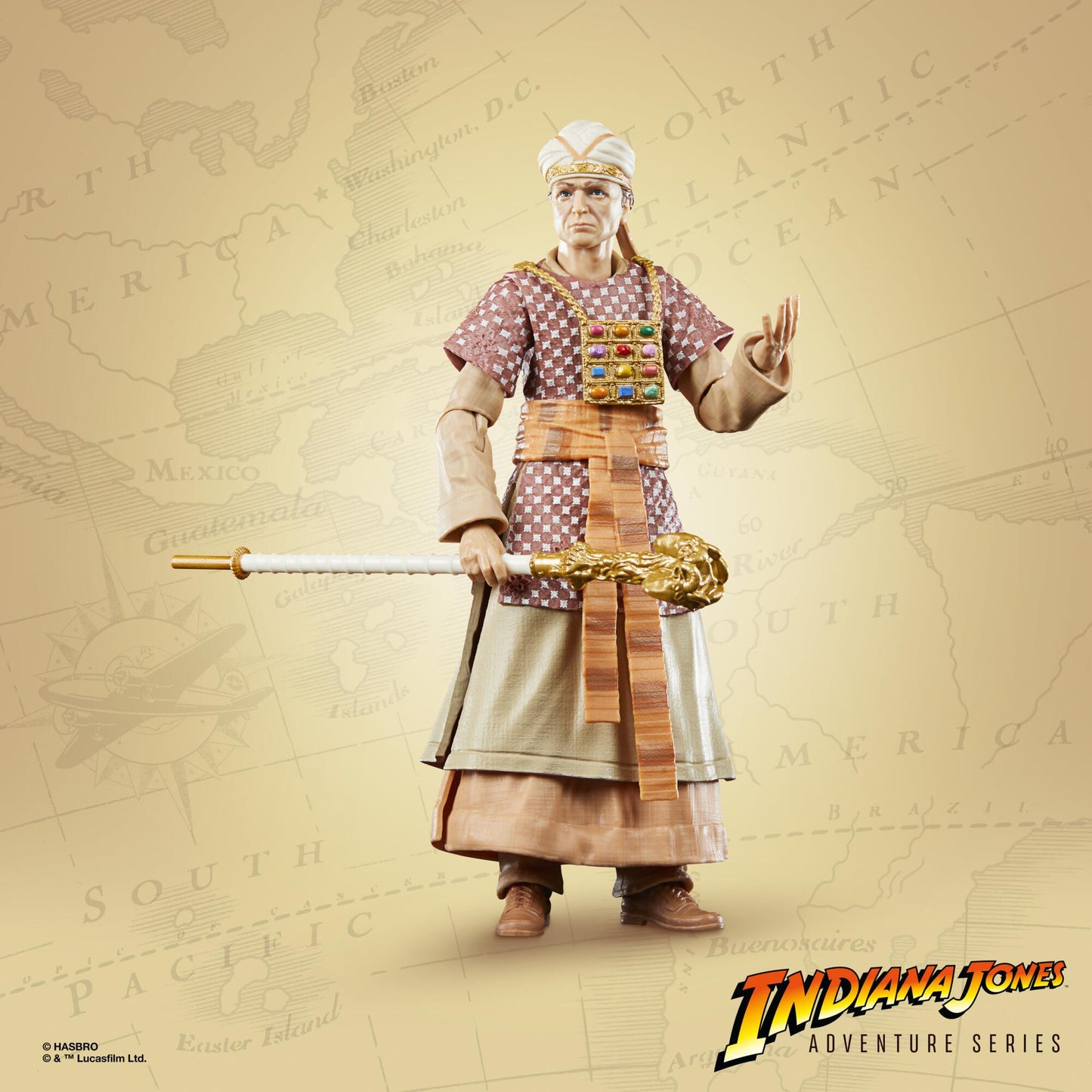 Indiana Jones 6 Inch Action Figure Wave 1 - René Belloq (Ceremonial)