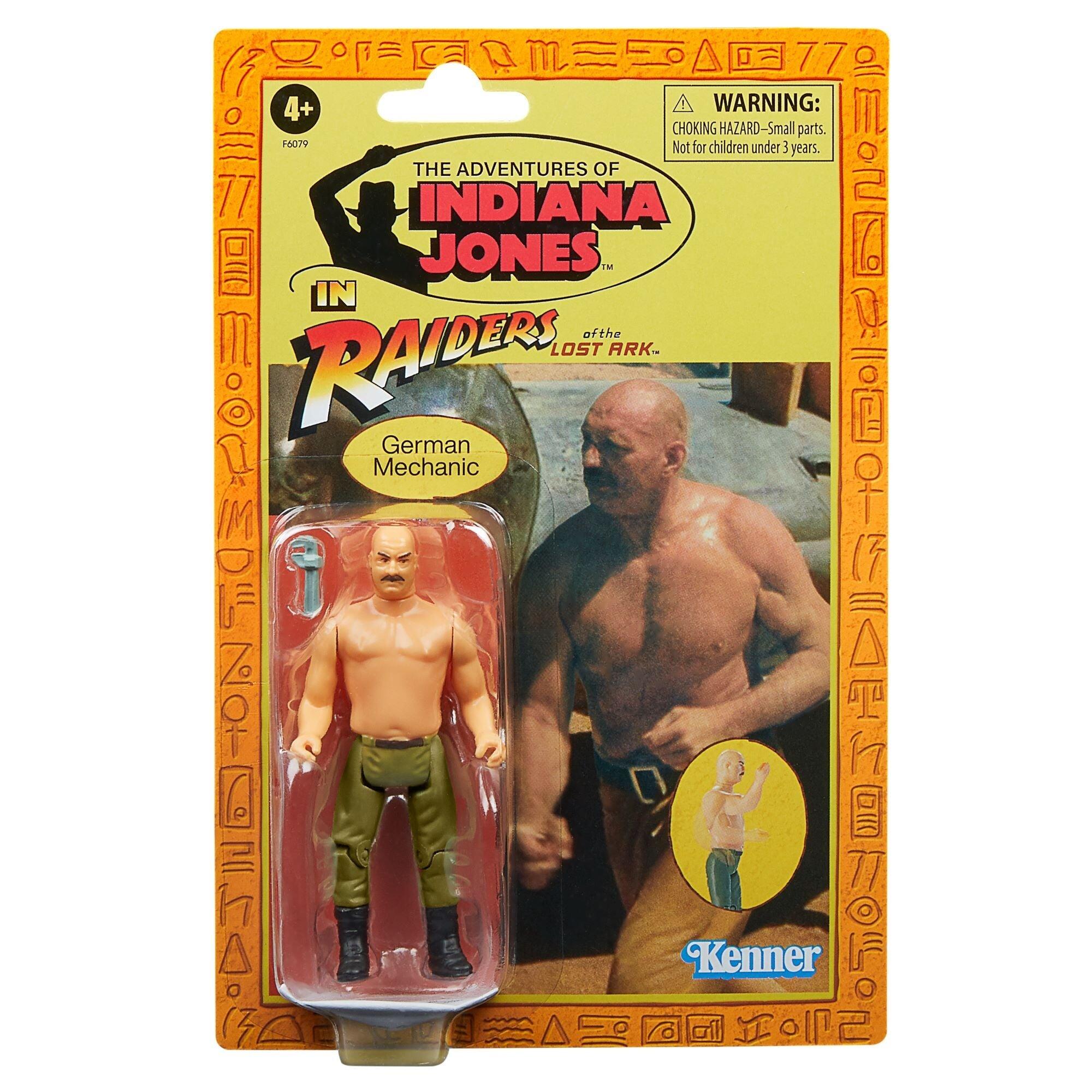INDIANA JONES「GERMAN MECHANIC」 Indiana Jones Retro Action Figure - German Mechanic (Raiders of