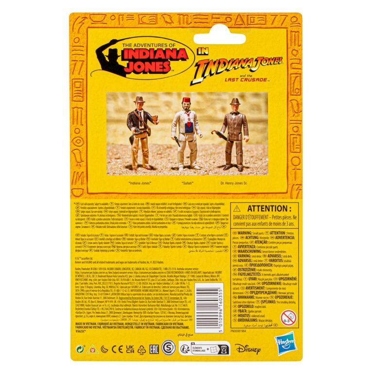 Indiana Jones Retro Action Figure - Dr. Henry Jones Sr. (The Last Crusade) (Possibly Non-Mint)