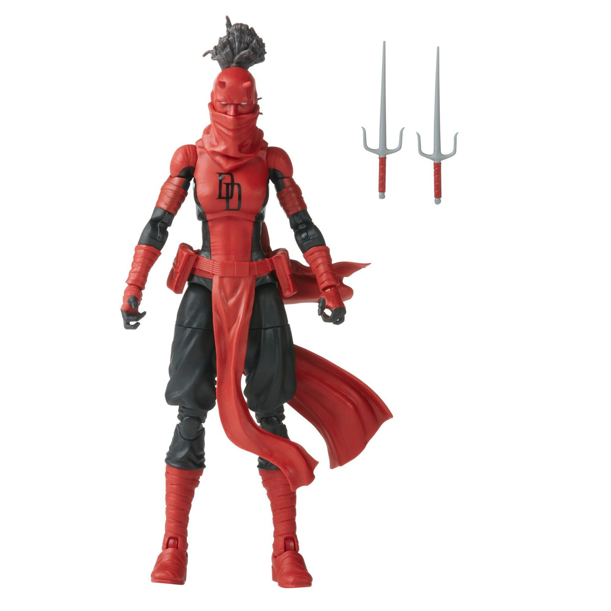NON MINT - Marvel Legends 6 Inch Spider-Man Retro Action Figure Wave 3 - Elektra Natchios Daredevil