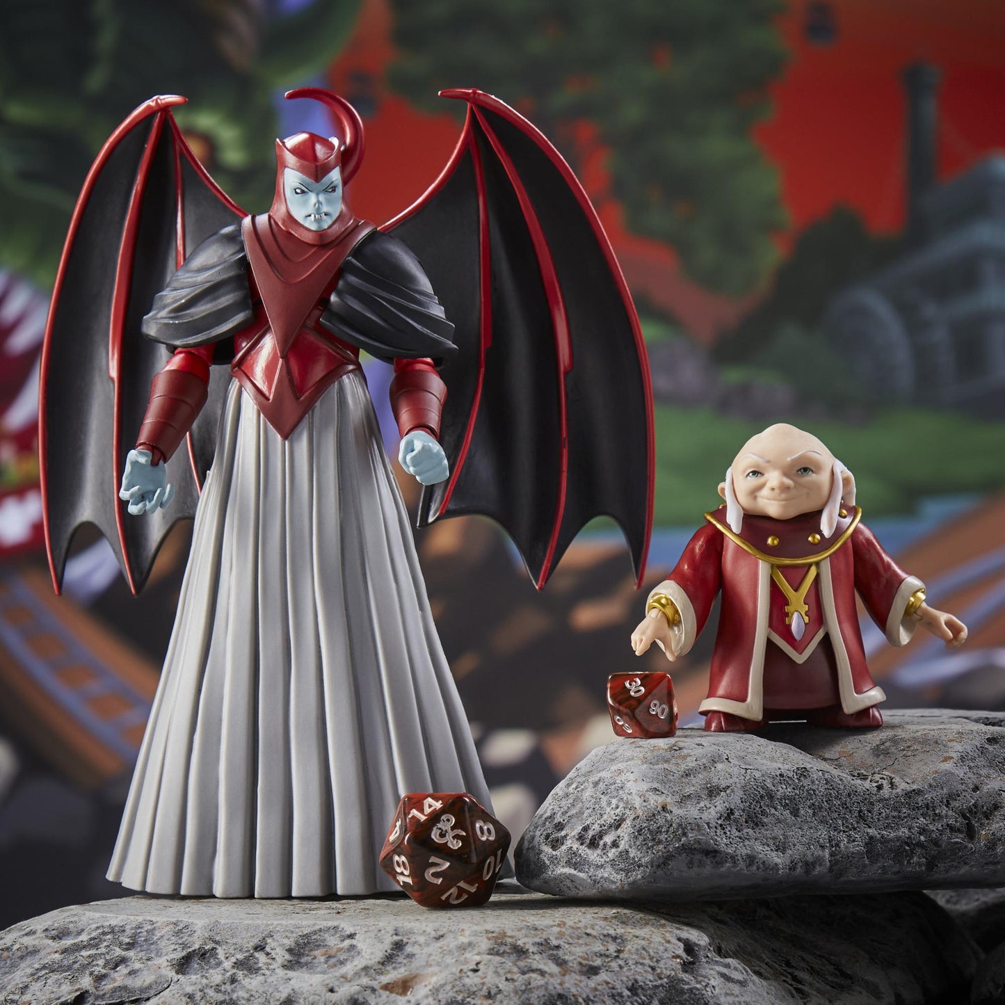 Dungeons & Dragons Cartoon Classics 6-Inch-Scale Action Figure - Dungeon Master & Venger 2-Pack