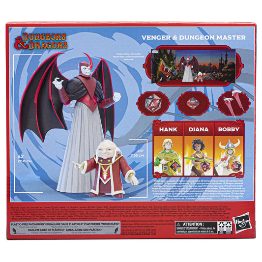 Dungeons & Dragons Cartoon Classics 6-Inch-Scale Action Figure - Dungeon Master & Venger 2-Pack
