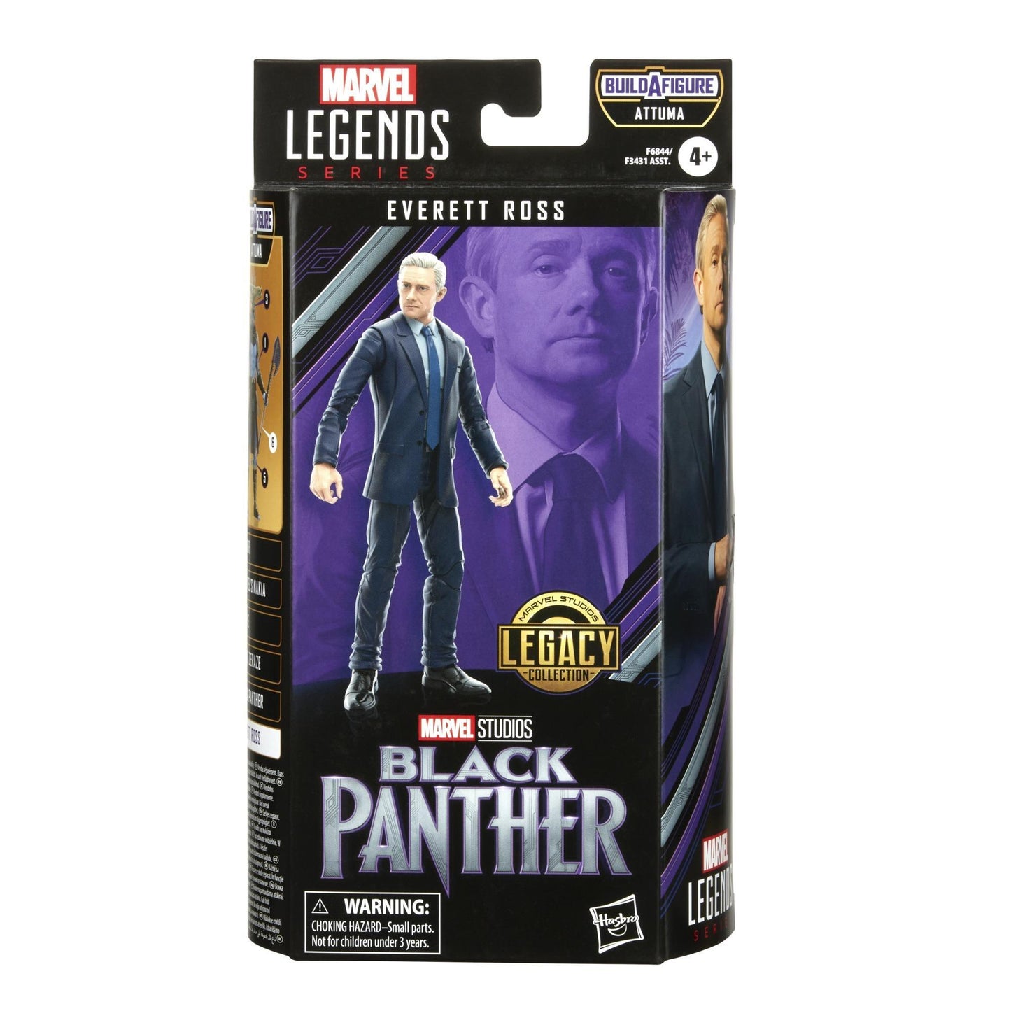NON MINT - Marvel Legends Black Panther 6-Inch Figures Wave 3 - Everett Ross