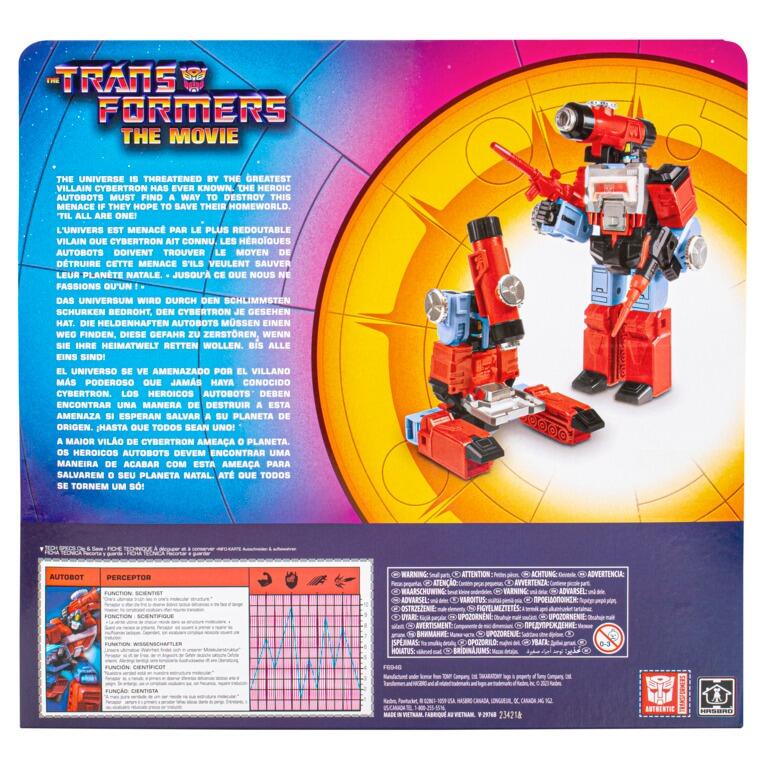 Transformers Retro Transformers: The Movie Action Figure - Autobot Scientist Perceptor