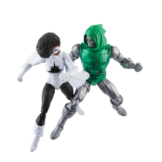 Marvel Legends Series 6-Inch-Scale Action Figure 2-Pack - Captain Marvel vs. Doctor Doom