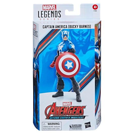 Marvel Legends Series Exclusive 6-Inch Action Figure - Captain America (Bucky Barnes)