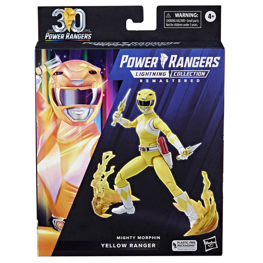 Power Rangers Lightning Collection 30th Anniversary 6 Inch Action Figure - Mighty Morphin Yellow Ranger
