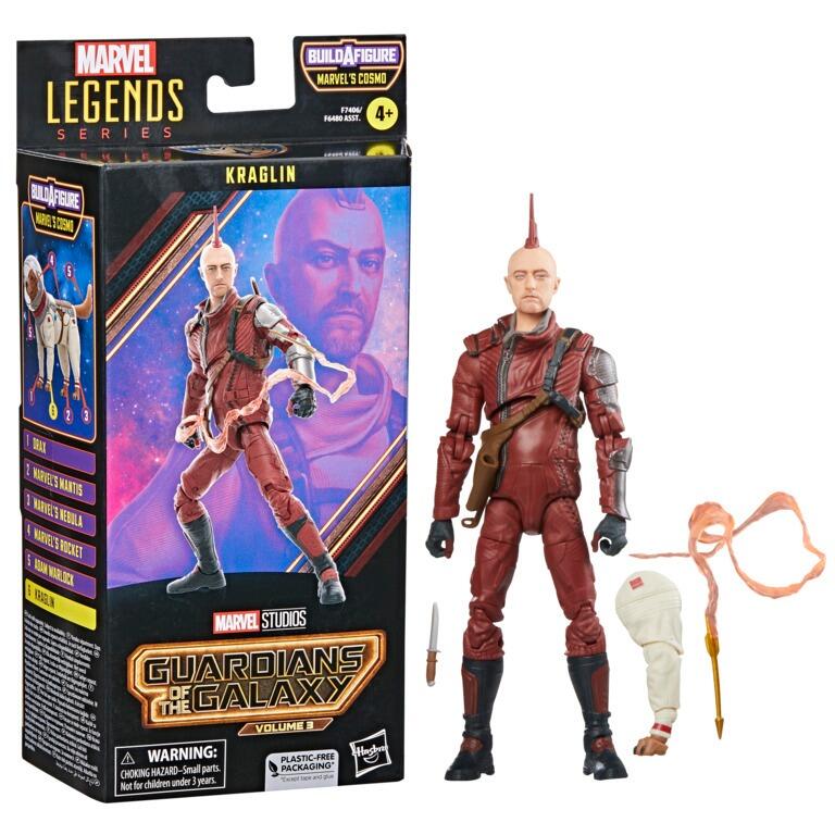 Marvel Legends Guardians of the Galaxy 3 Cosmo BAF Action Figure - Kraglin