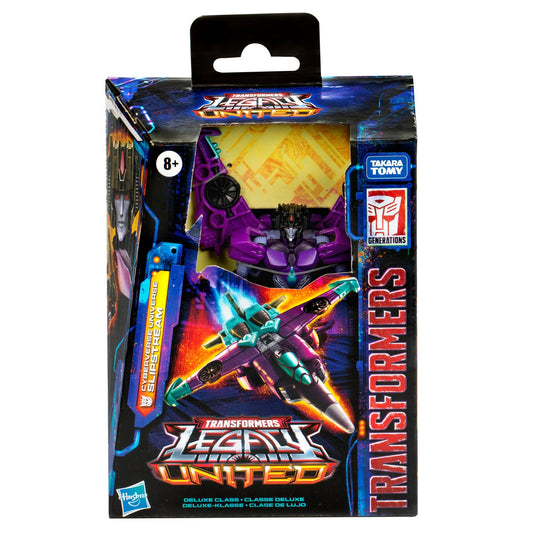 Transformers Legacy United Deluxe Class Action Figure - Slipstream