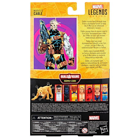 Marvel Legends 6 Inch Classic Action Figure Wave 3 - Cable (Re-Run)