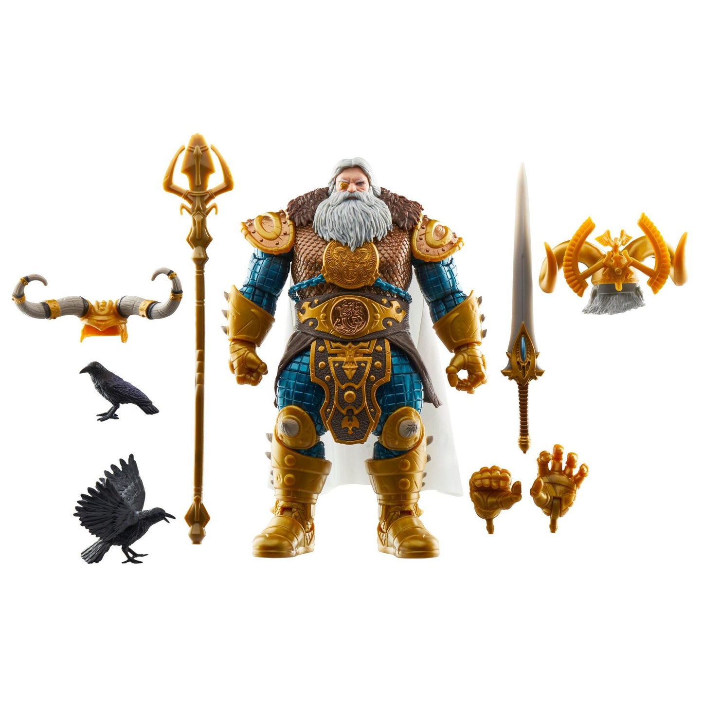 Marvel Legends 85th Anniversary 6 Inch Deluxe Action Figure - Odin **With Exclusive Art Card**