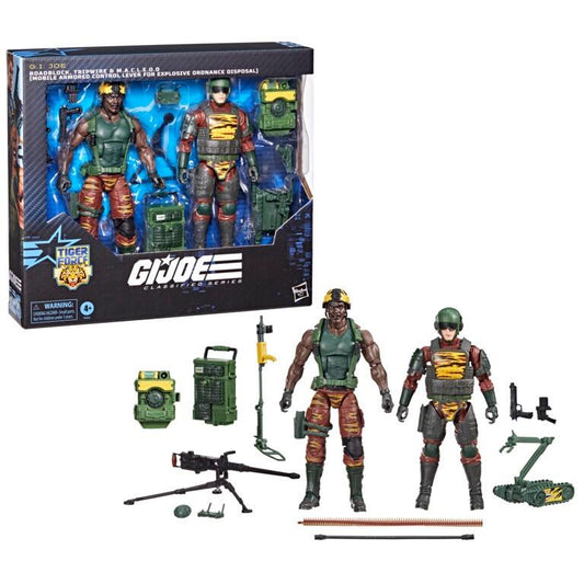 GI Joe Classified Series Action Figure 2-Pack - Roadblock, Tripwire & M.A.C.L.E.O.D.