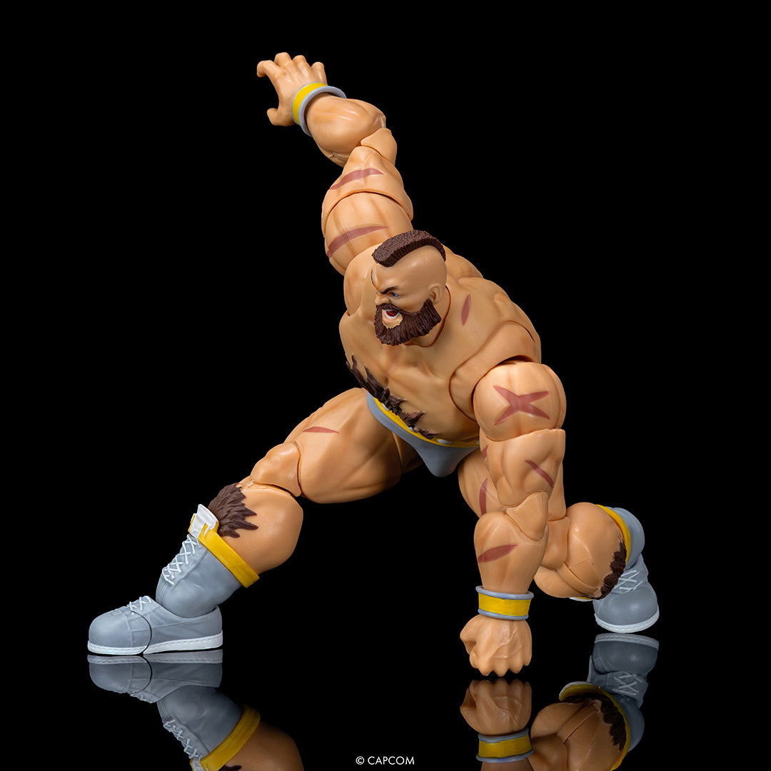 PRE-ORDER Ultra Street Fighter II 6 Inch Deluxe Exclusive Action Figure - Zangief (Player 2)