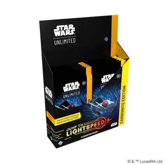 Star Wars: Unlimited Jump To Lightspeed Trading Card Game - Carbonite Collector Booster Pack