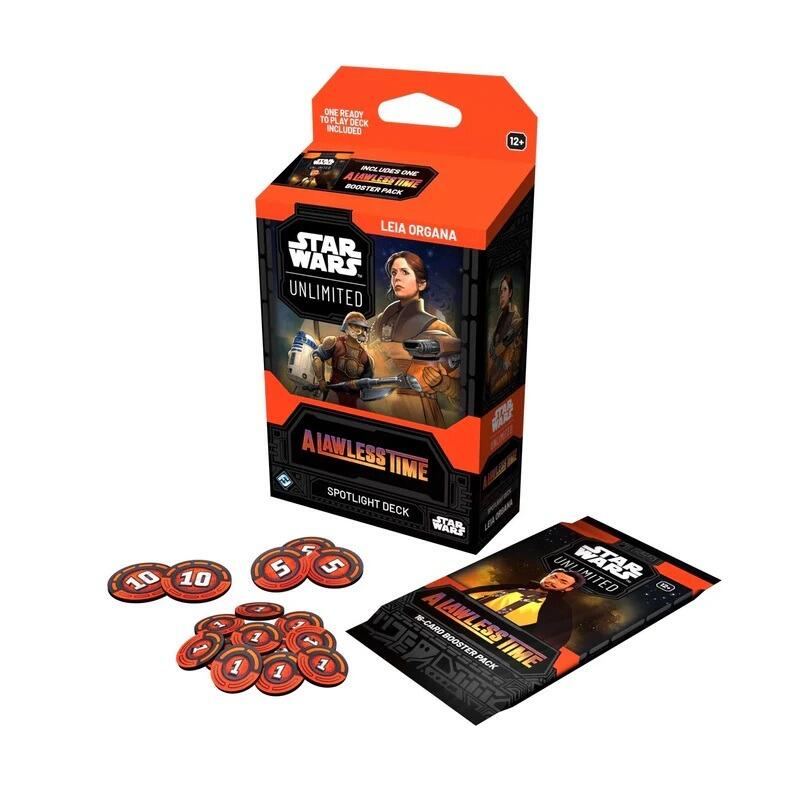 Star Wars: Unlimited Trading Card Game A Lawless Time Spotlight Deck - Leia Organa