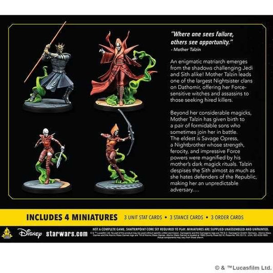 Star Wars Shatterpoint: Witches of Dathomir (Mother Talzin Squad) Expansion Pack