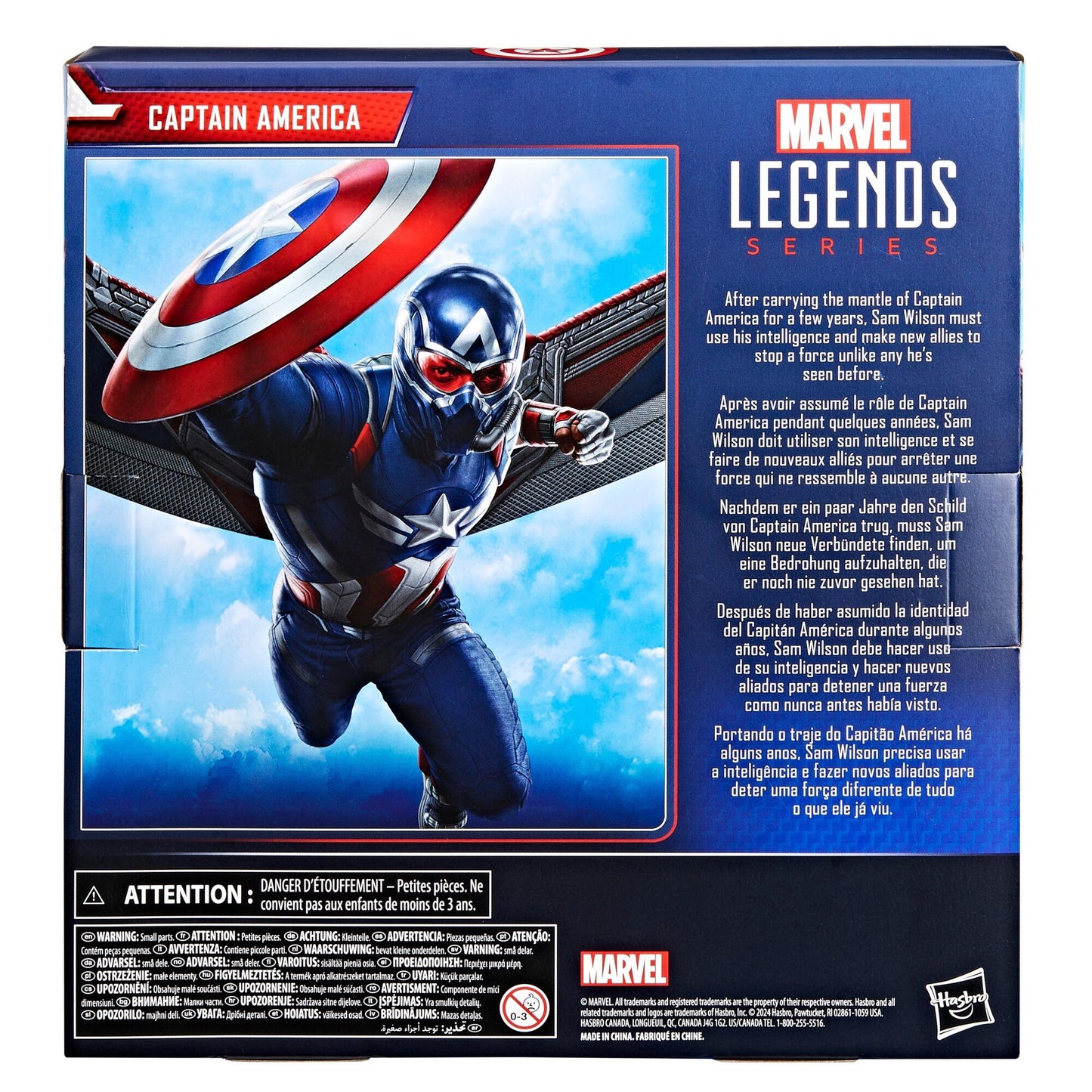 Marvel Legends Captain America: Brave New World Deluxe Action Figure - Captain America