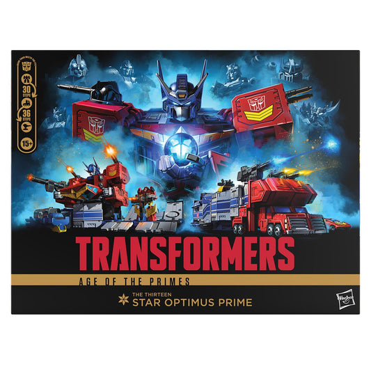 Transformers Age of The Primes Titan Class Action Figure - Star Optimus Prime