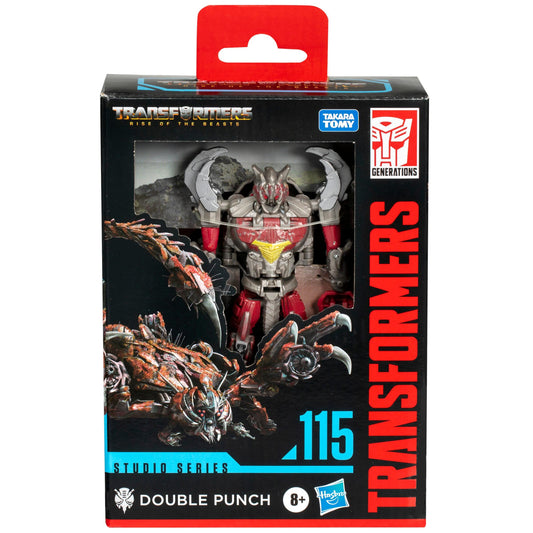 Transformers Studio Series 115 Deluxe Class Action Figure - Double Punch