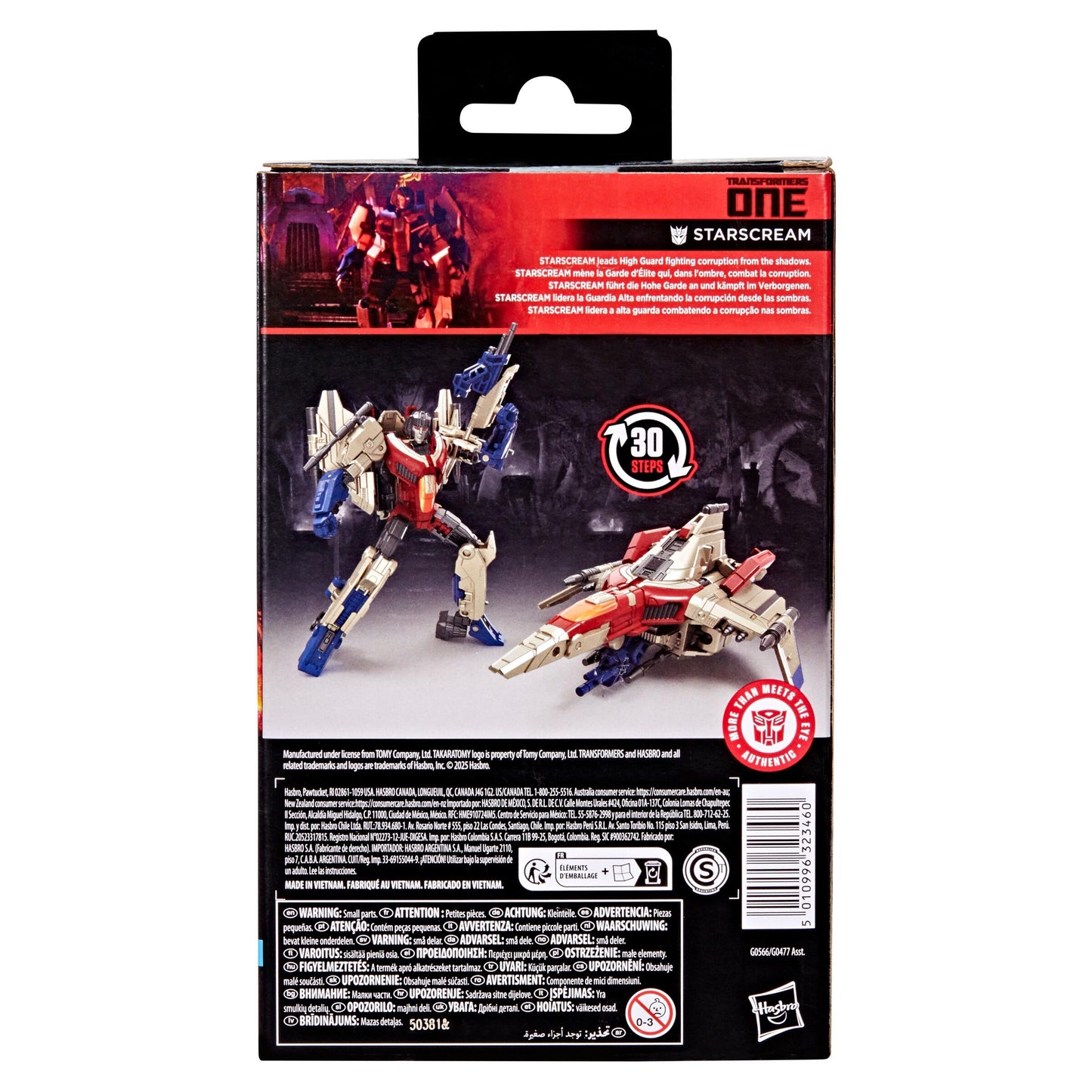 Transformers Studio Series Deluxe Class Action Figure - Starscream (Transformers One)