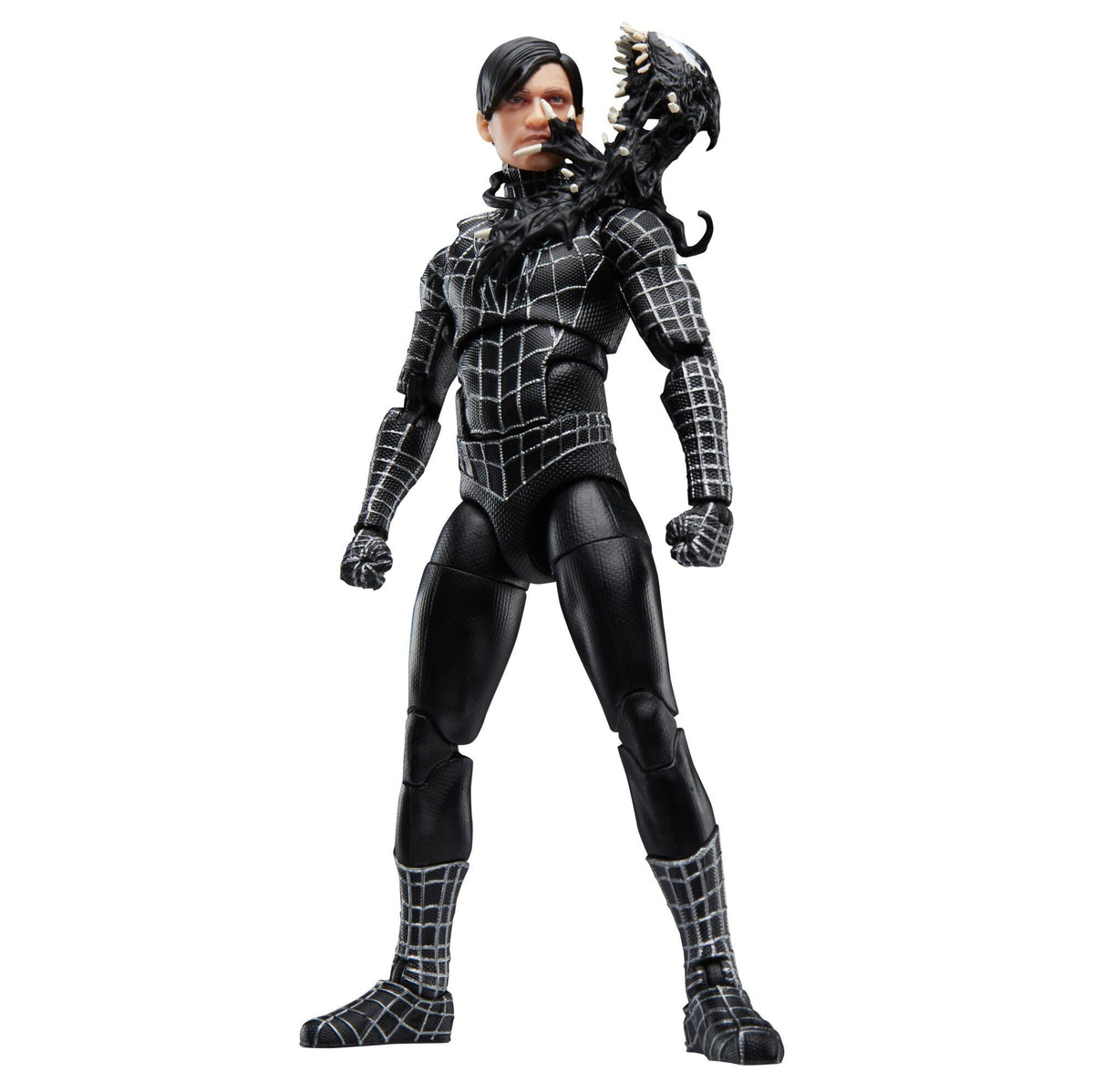 Marvel Legends Spider-Man 6-inch Scale Action Figure - Black Suit Spider-Man (Spider-Man 3)