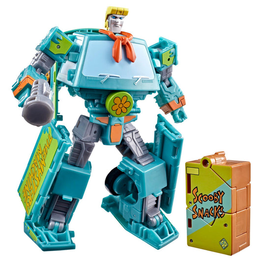 *PRE-ORDER Transformers X Scooby Doo Collab Action Figure - Mysterious Prime & Automutt