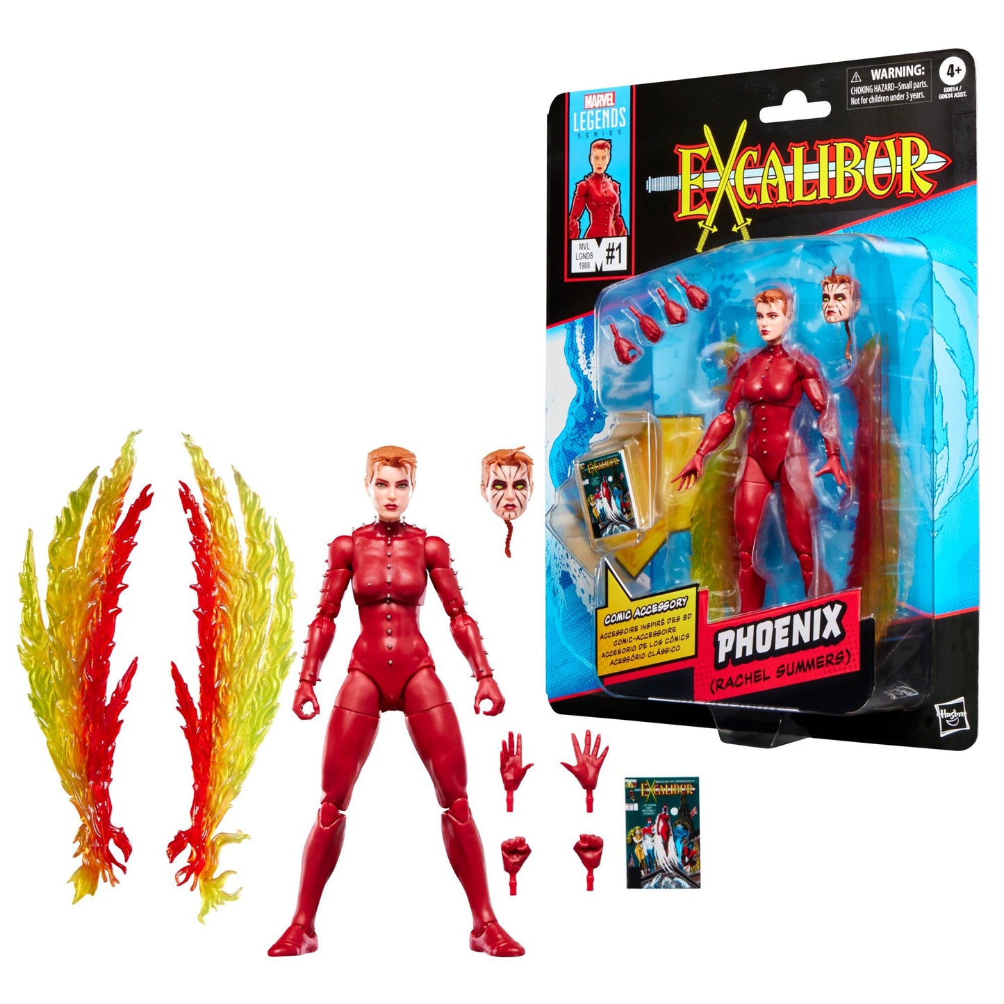 Marvel Legends Comic Retro 6 Inch Action Figure Wave 2 - Phoenix (Rachel Summers)