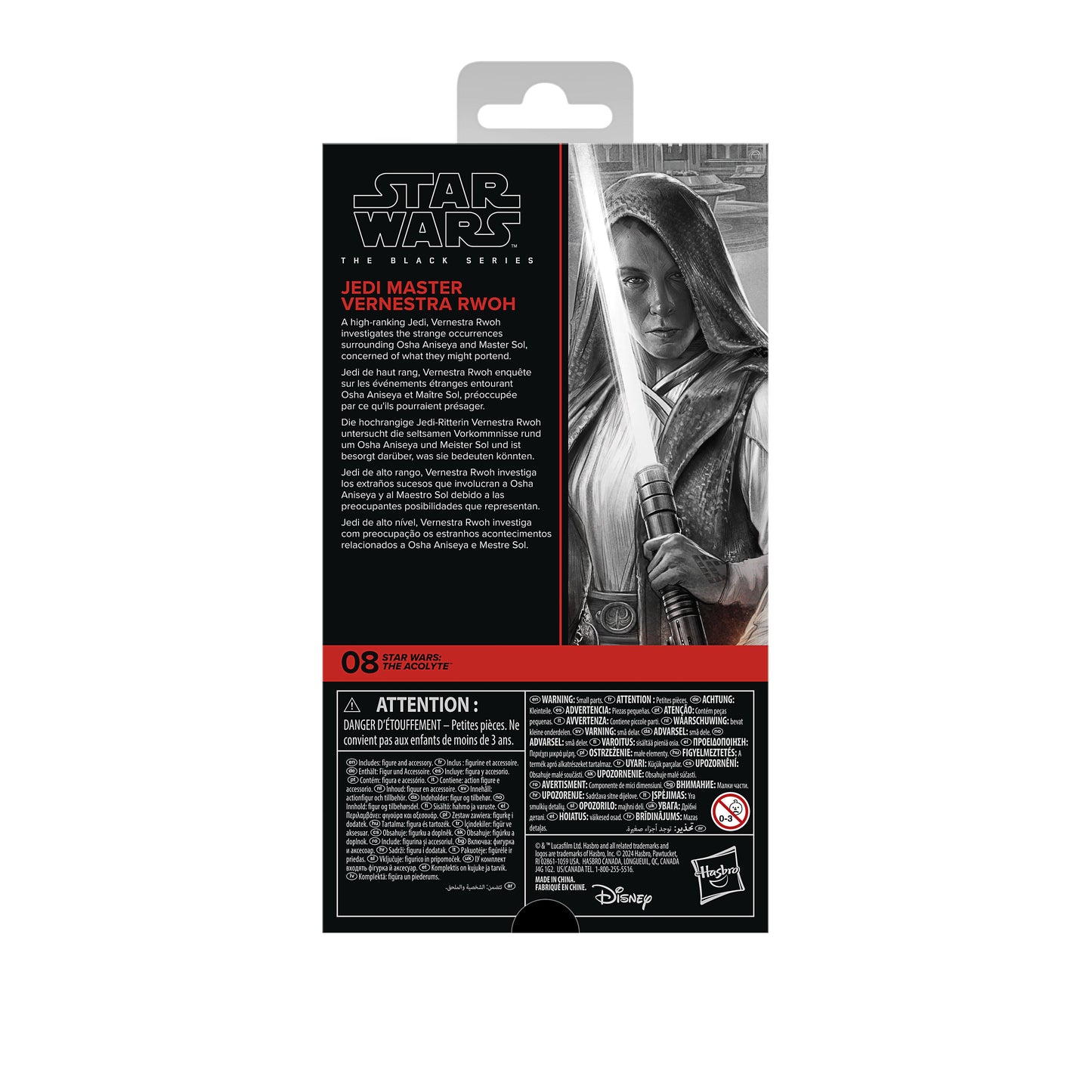 Star Wars Black Series 6 Inch Action Figure Wave 45 - Jedi Master Vernestra Rwoh