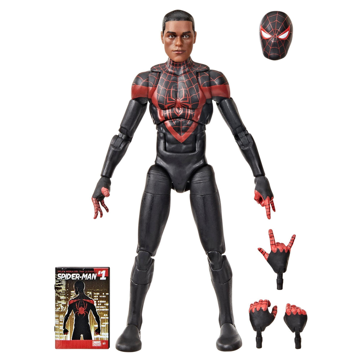 Marvel Legends Comic Retro 6 Inch Scale Action Figure - Ultimate Miles Morales