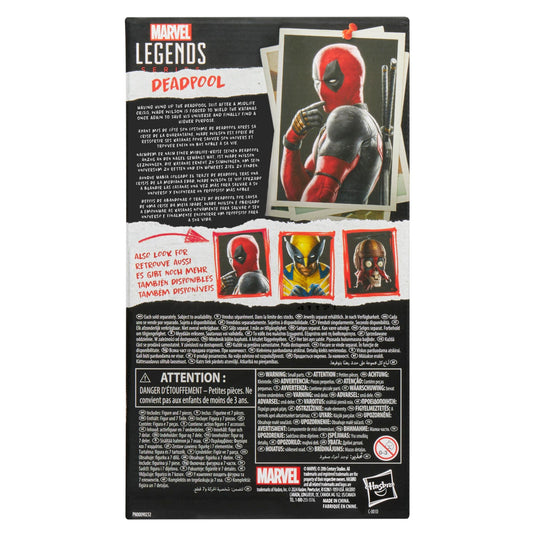 Marvel Legends Deadpool & Wolverine 6 Inch Action Figure - Deadpool