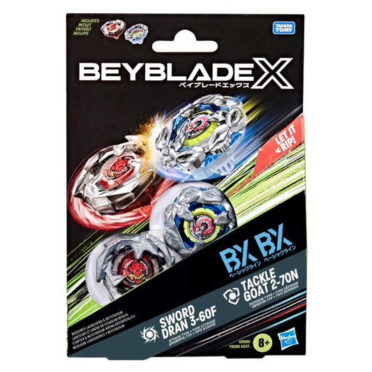 Beyblade X Beyblade Set - Sword Dran 3-60F & Tackle Goat 2-70N