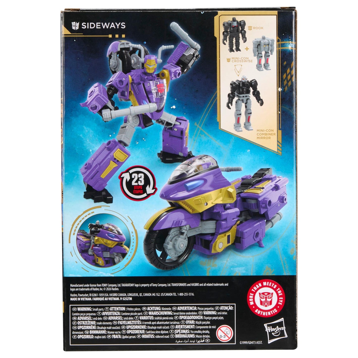 Transformers Generations Age Of The Primes Voyager Class Action Figure - Sideways