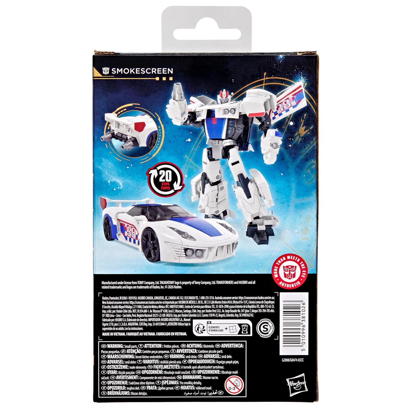 Transformers Generations Age Of The Primes Deluxe Class Action Figure - Smokescreen