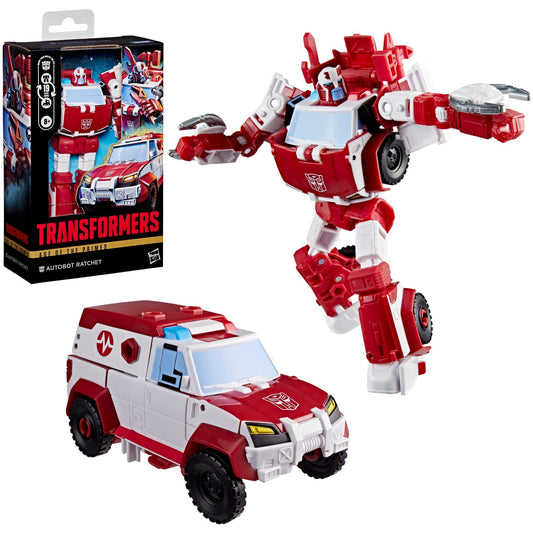 Transformers Generations Age Of The Primes Deluxe Class Action Figure - Autobot Ratchet