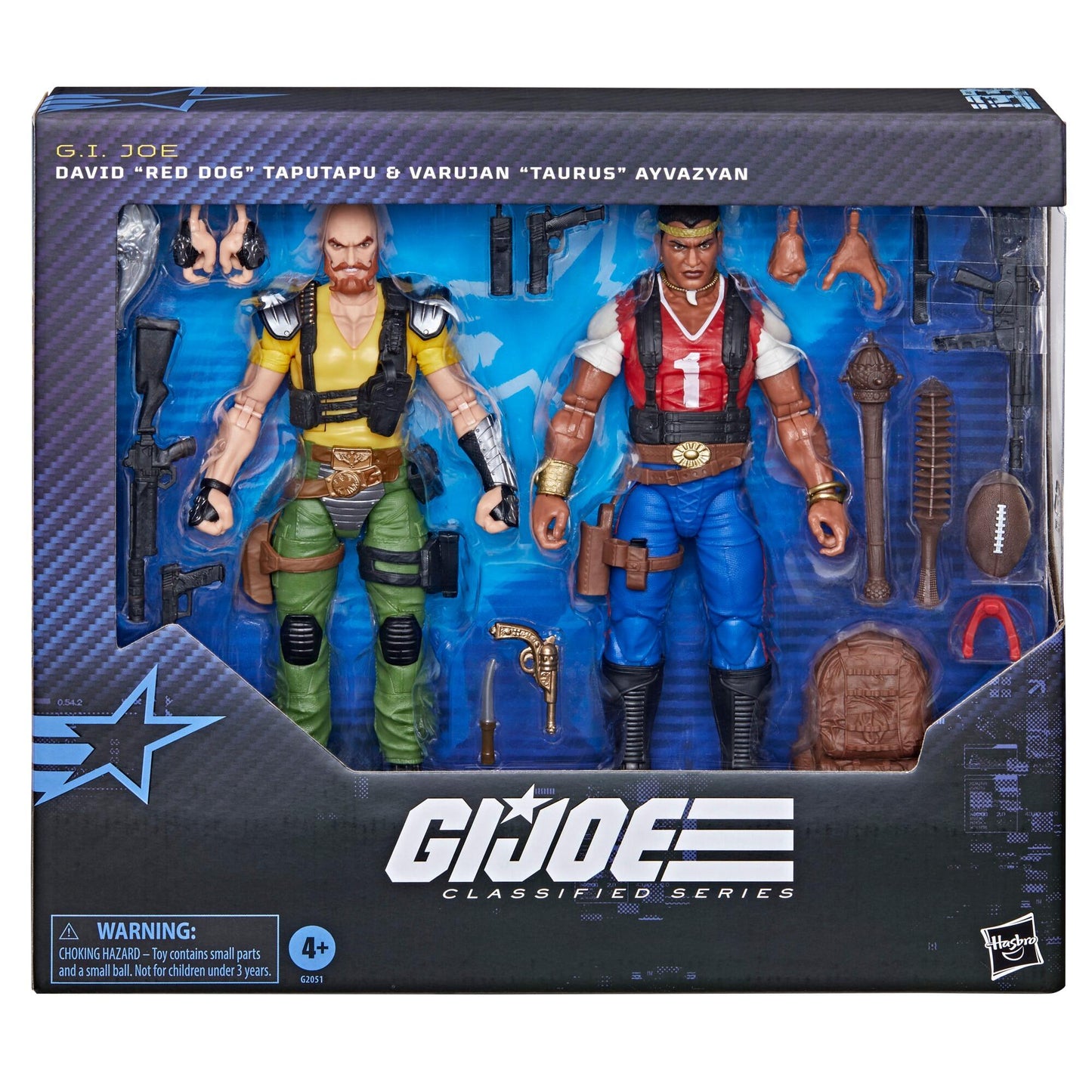 G.I. Joe Classified Series Action Figure 2 Pack - David "Red Dog" Taputapu & Varujan "Taurus" Ayvazyan