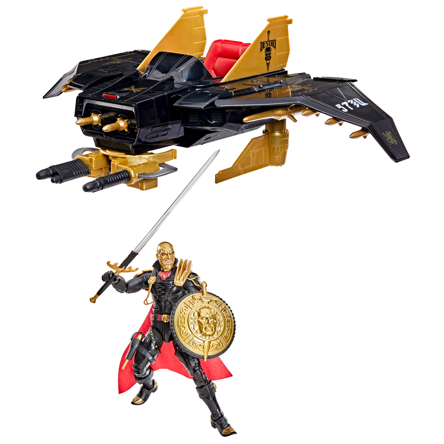 G.I. Joe Classified Series Action Figure With Vehicle - Destro & Iron Grenadier Despoiler