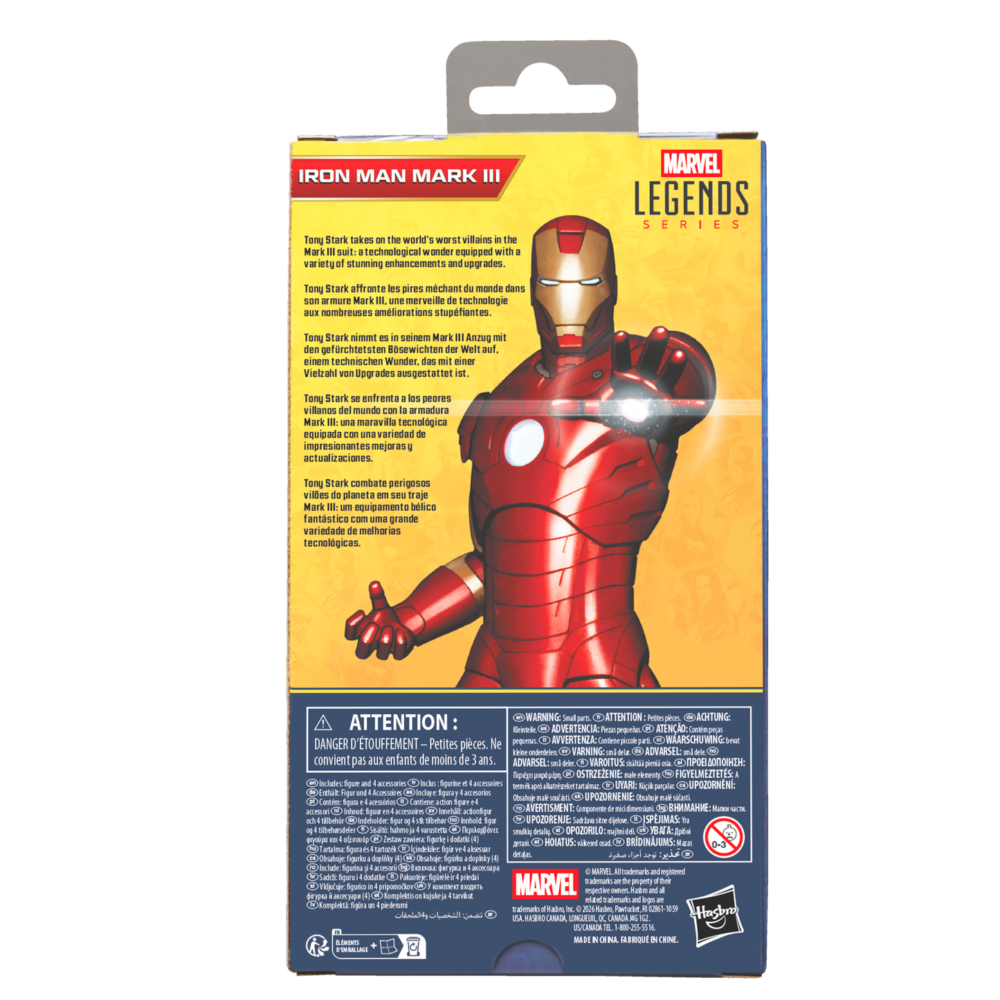 Marvel Legends 6 Inch Action Figure - Iron Man Mark III