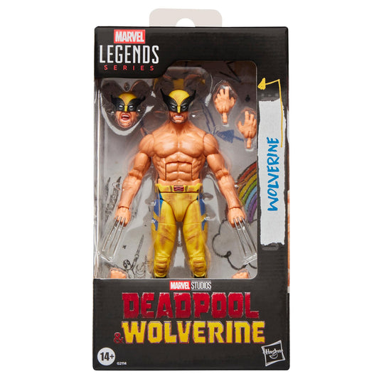 *PRE-ORDER Marvel Legends Deadpool & Wolverine Exclusive 6 Inch Action Figure - Wolverine (Shirtless)