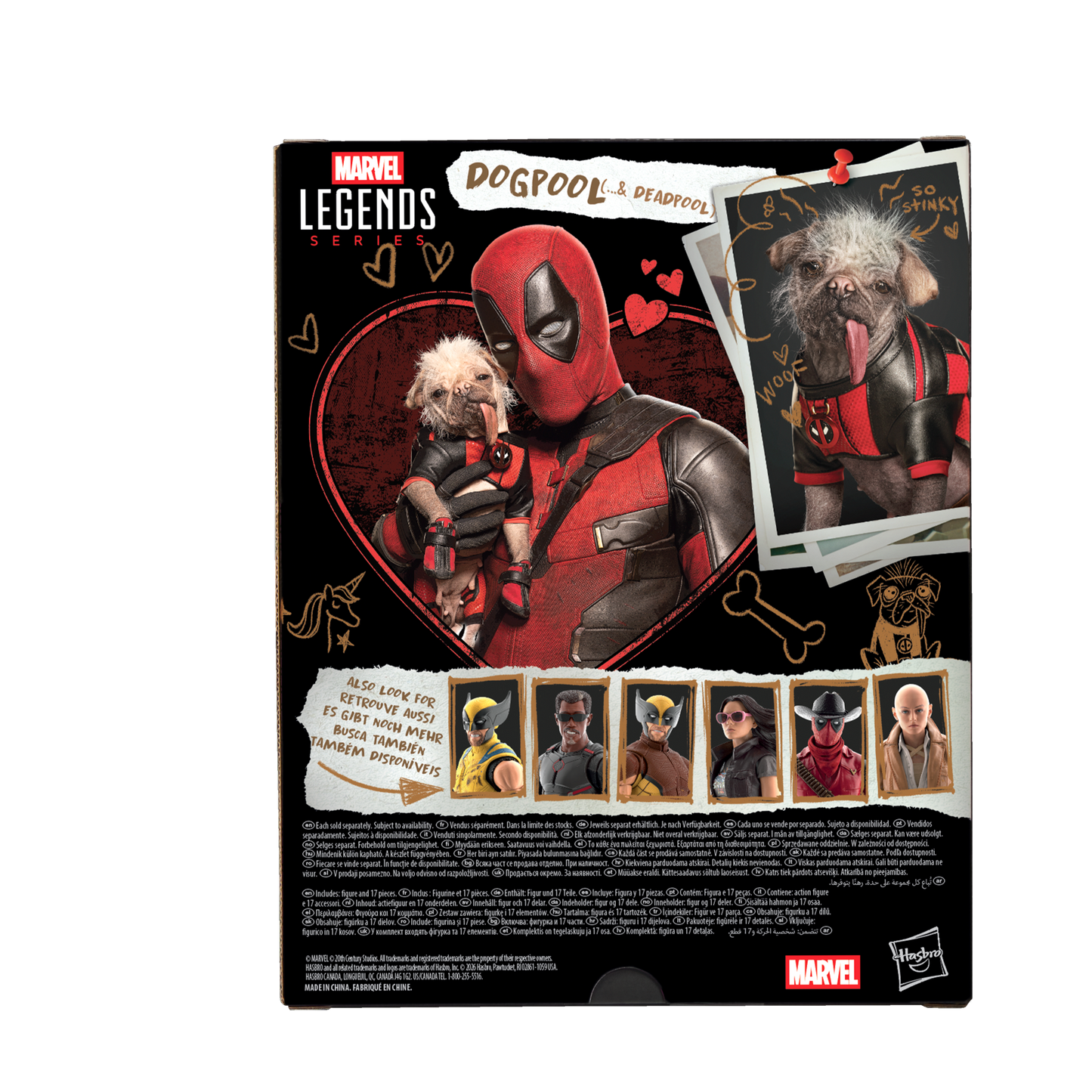 Marvel Legends Deadpool & Wolverine 6 Inch Deluxe Action Figure - Dogpool (...& Deadpool)