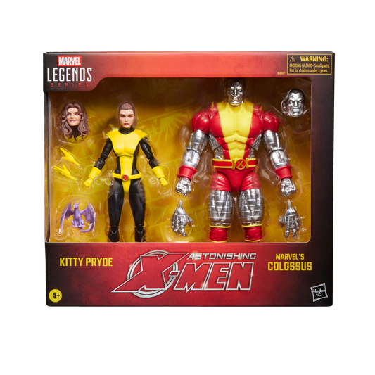 Marvel Legends X-Men 6 Inch Action Figure 2 Pack - Colossus & Kitty Pryde