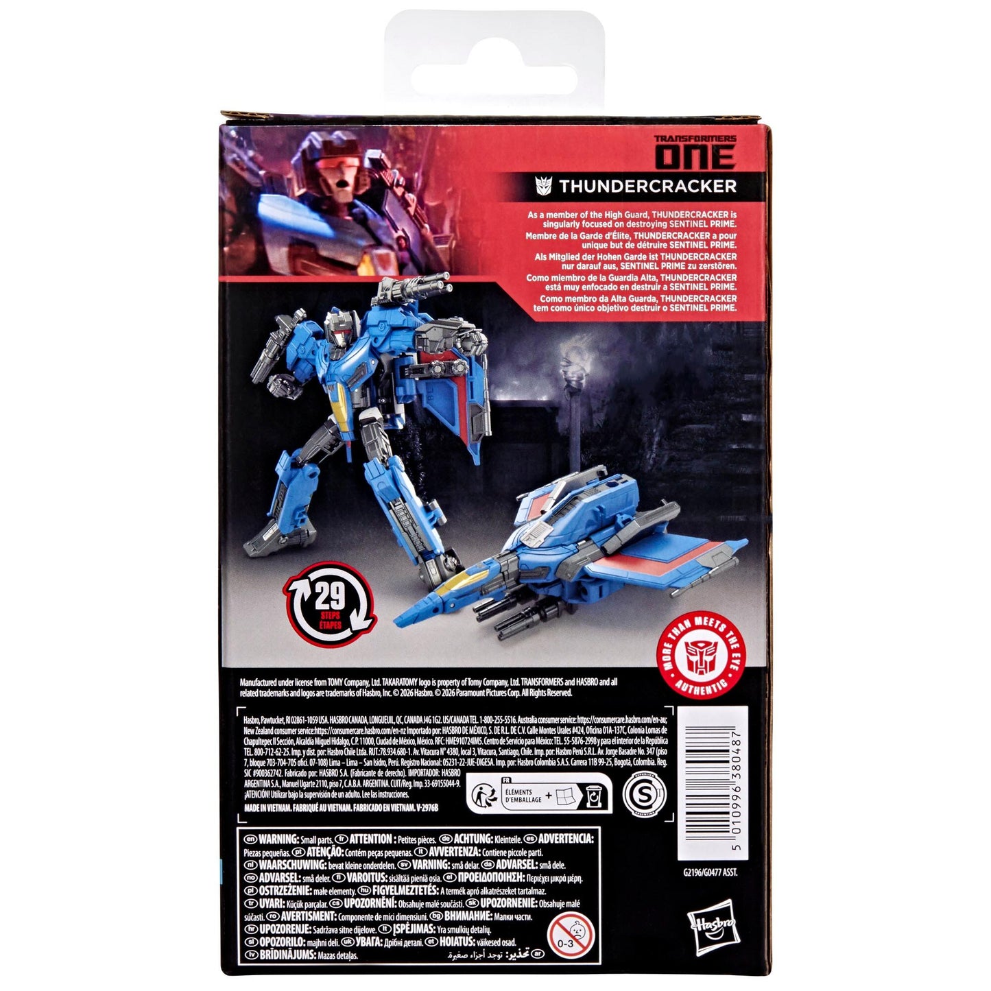 Transformers Studio Series Deluxe Class Action Figure - Thundercracker