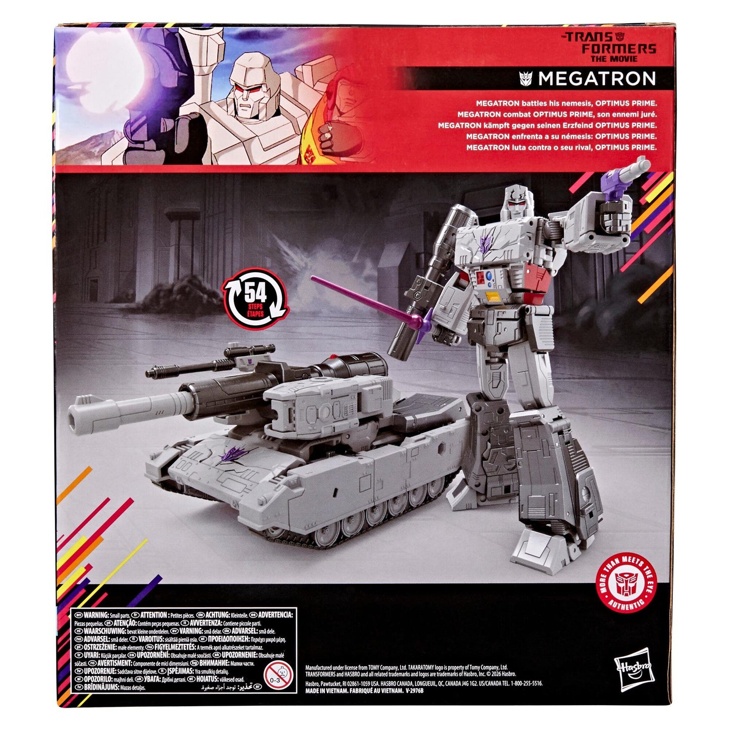 *PRE-ORDER Transformers Studio Series Leader Class Action Figure - Megatron (MTMTE Collection)