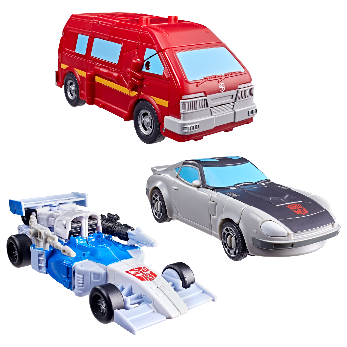 *PRE-ORDER Transformers Age Of The Primes Action Figure 3 Pack - Autobot Mirage, Ironhide & Bluestreak