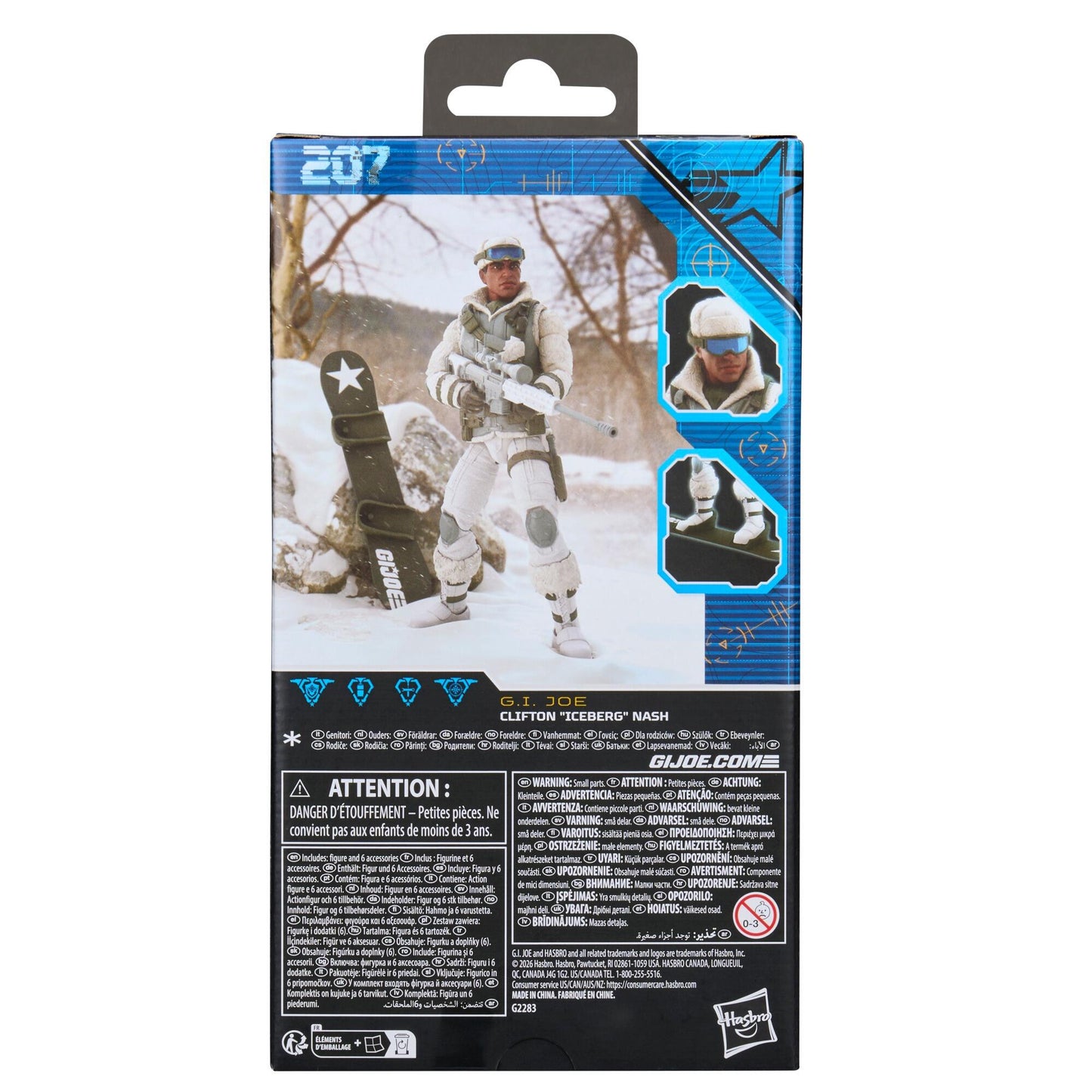 *PRE-ORDER G.I. Joe Classified Series 6 Inch Scale Action Figure - Clifton "Iceberg" Nash