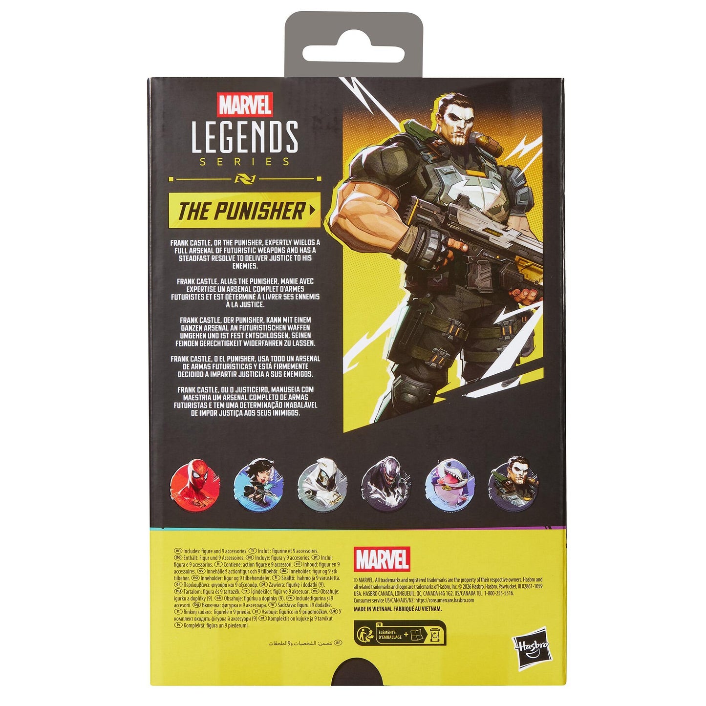 *PRE-ORDER Marvel Legends Gamerverse 6 Inch Action Figure - The Punisher (Rivals)